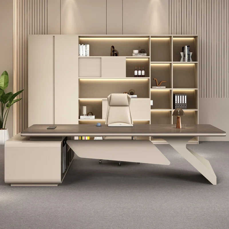 Office Furniture Suppliers - Gaming-Schreibtisch mit Stauraum, Bürotisch mit Schubladen,