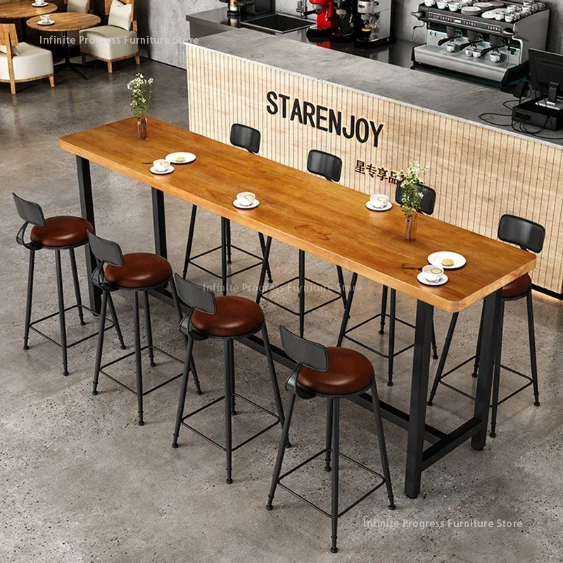 Reception Desk Counter - Bistro-Hochbartische für Restaurant, Zuhause, Café, Alkoholbar,