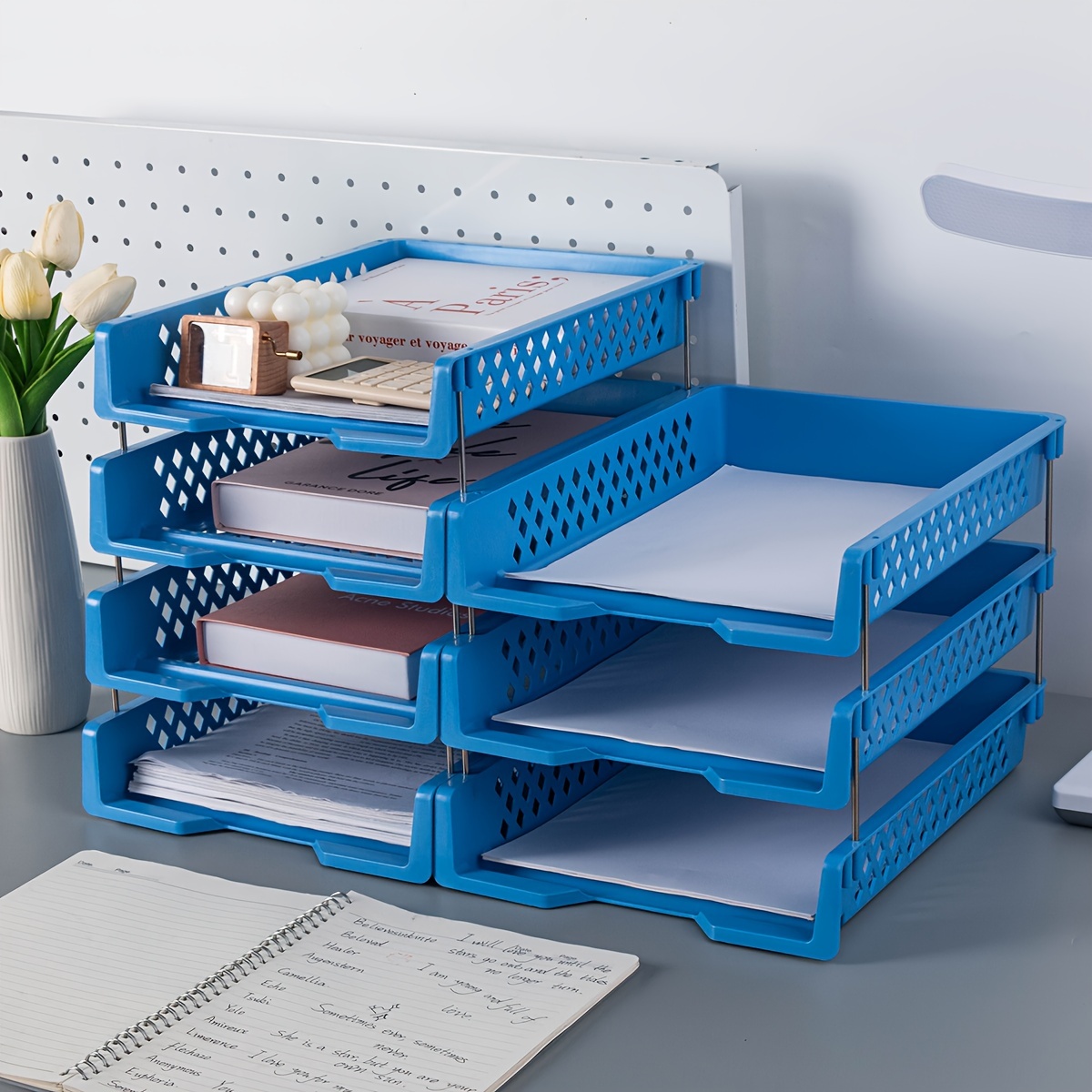 Desktop Filing Tray - Büro Stapelbare Layered Datei Rack Dokument