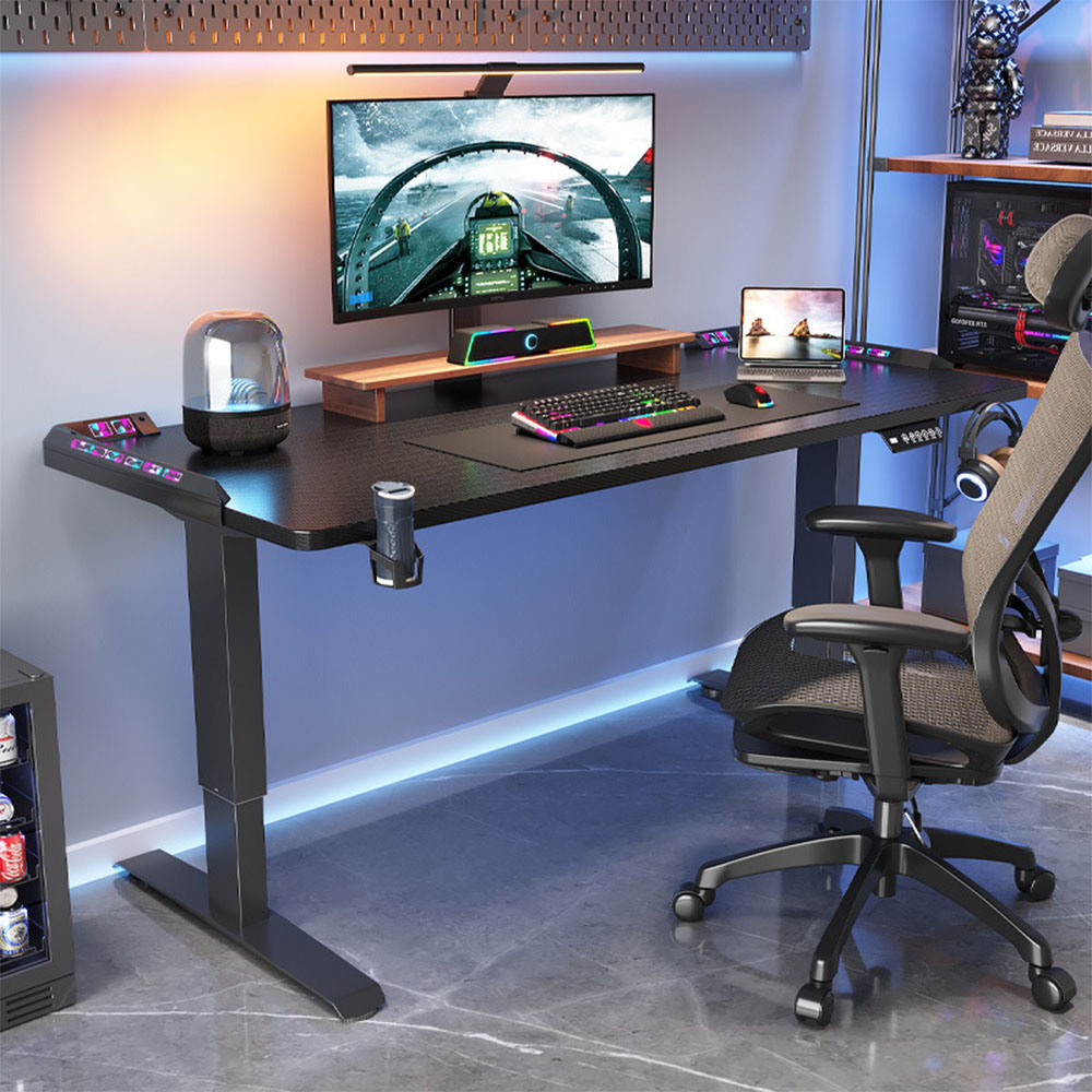 Office Furniture Suppliers - Höhenverstellbarer Schreibtisch, elektrisch, Sitz-Steh-Funktion, Computertisch, motorisiert,