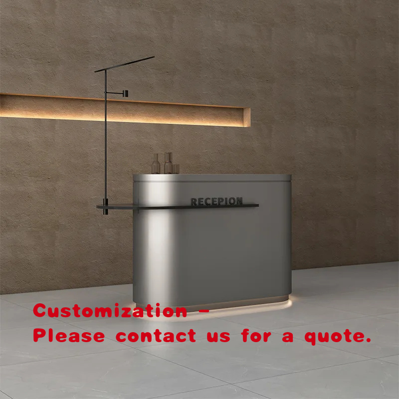 Reception Desk Counter - Maßgefertigter Nordischer Minimalistischer Empfangstresen Moderner Stilvoller
