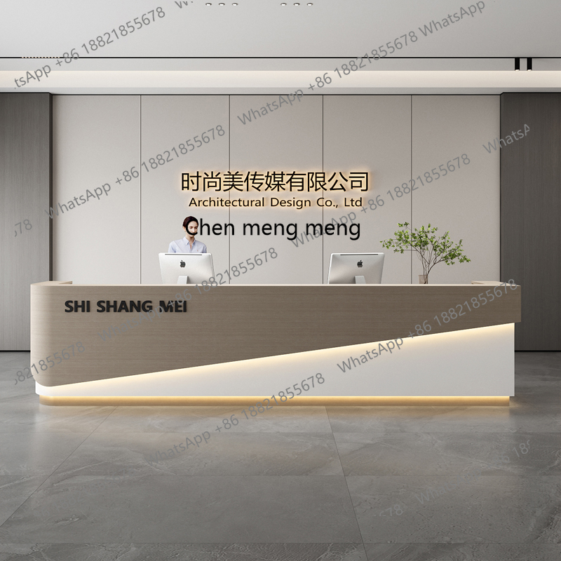 X188 Einfache und moderne Hote – Reception Desk Counter Bewertung und Preis