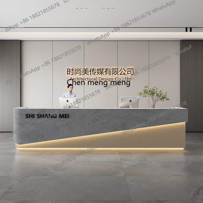 X188 Einfache und moderne Hote – Reception Desk Counter Bewertung und Preis