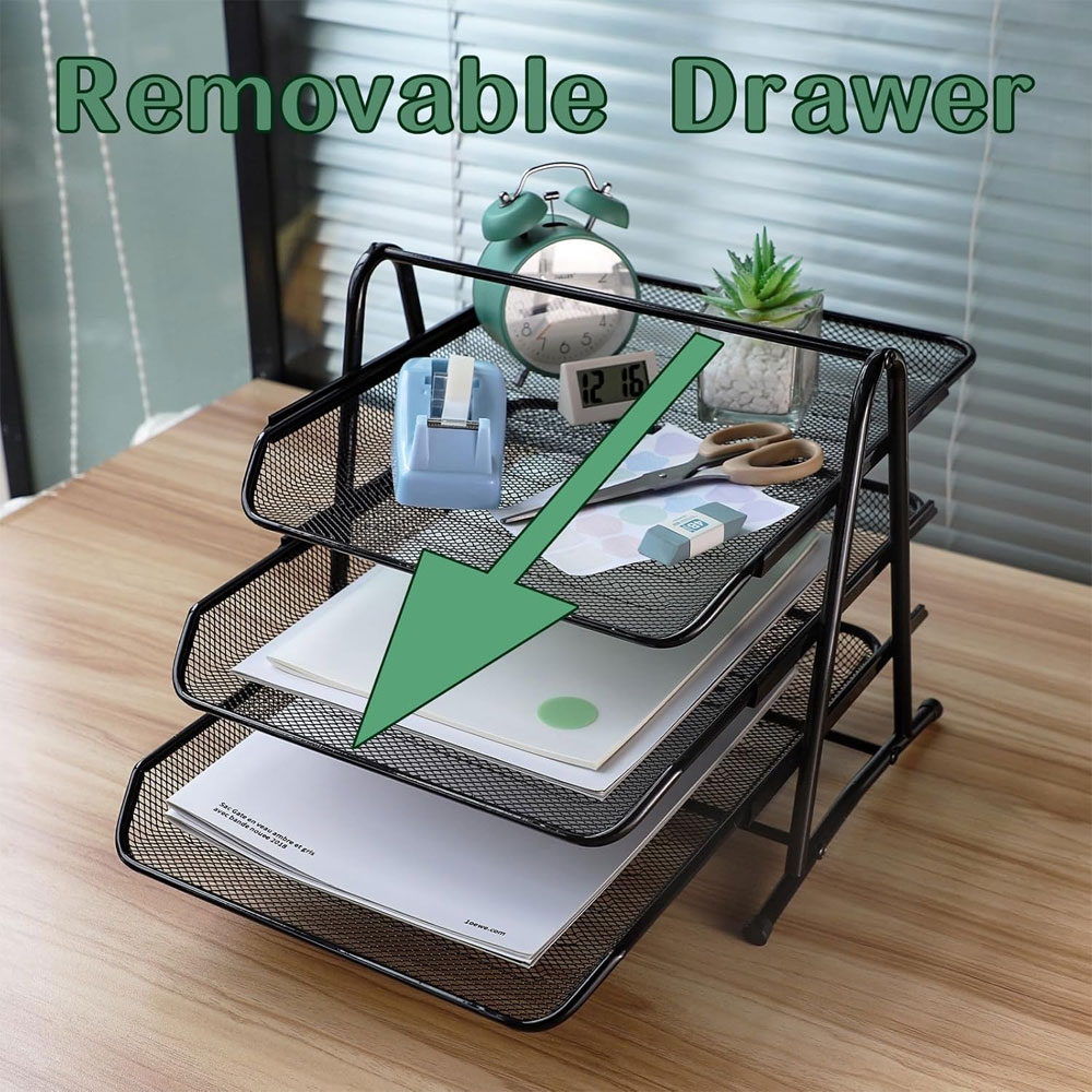 Dreistufiger Schiebe-Desktop-A – Desktop Filing Tray Bewertung und Preis