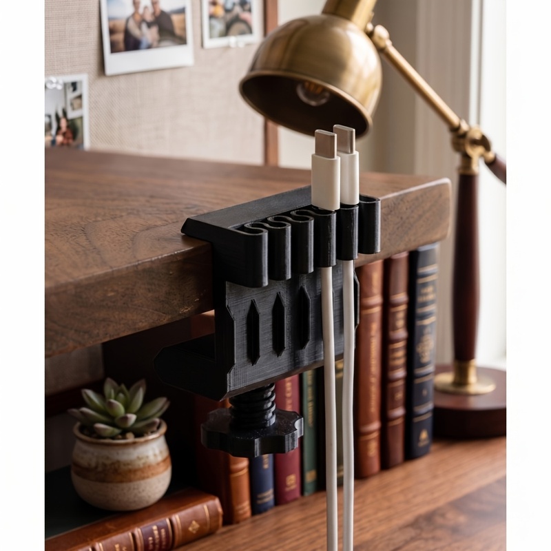 3 Desktop-Kabelmanager-Clips,  – Office Furniture Design Bewertung und Preis