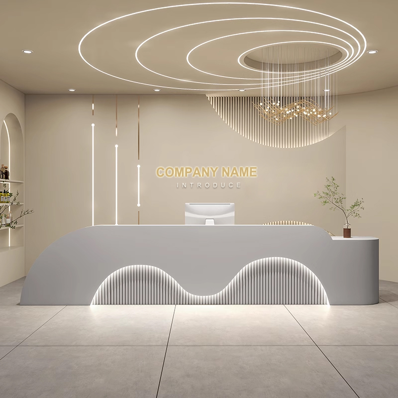 Moderne Büromöbel Schreibtisch – Reception Desk Counter Bewertung und Preis