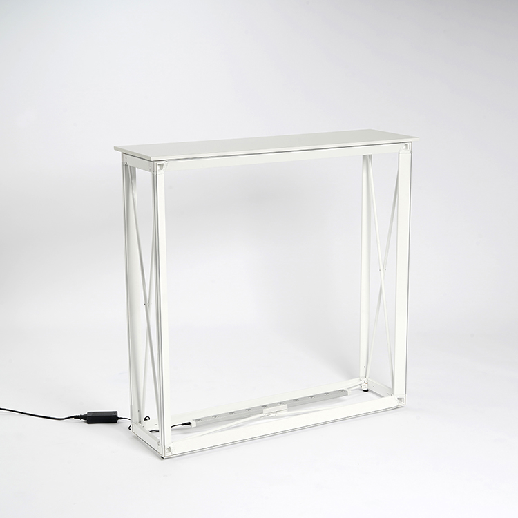 Pop-up-Empfangstheke aus Alumi – Reception Desk Counter Bewertung und Preis