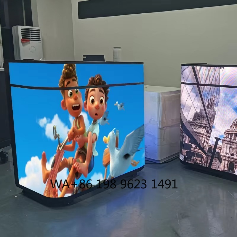 Neuer dynamischer Video-LED-Bi – Reception Desk Counter Bewertung und Preis