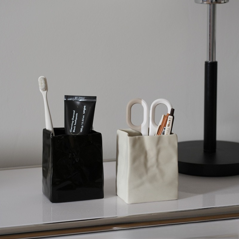 Make-up Pinsel Topf Keramik La – Office Furniture Recycling Bewertung und Preis