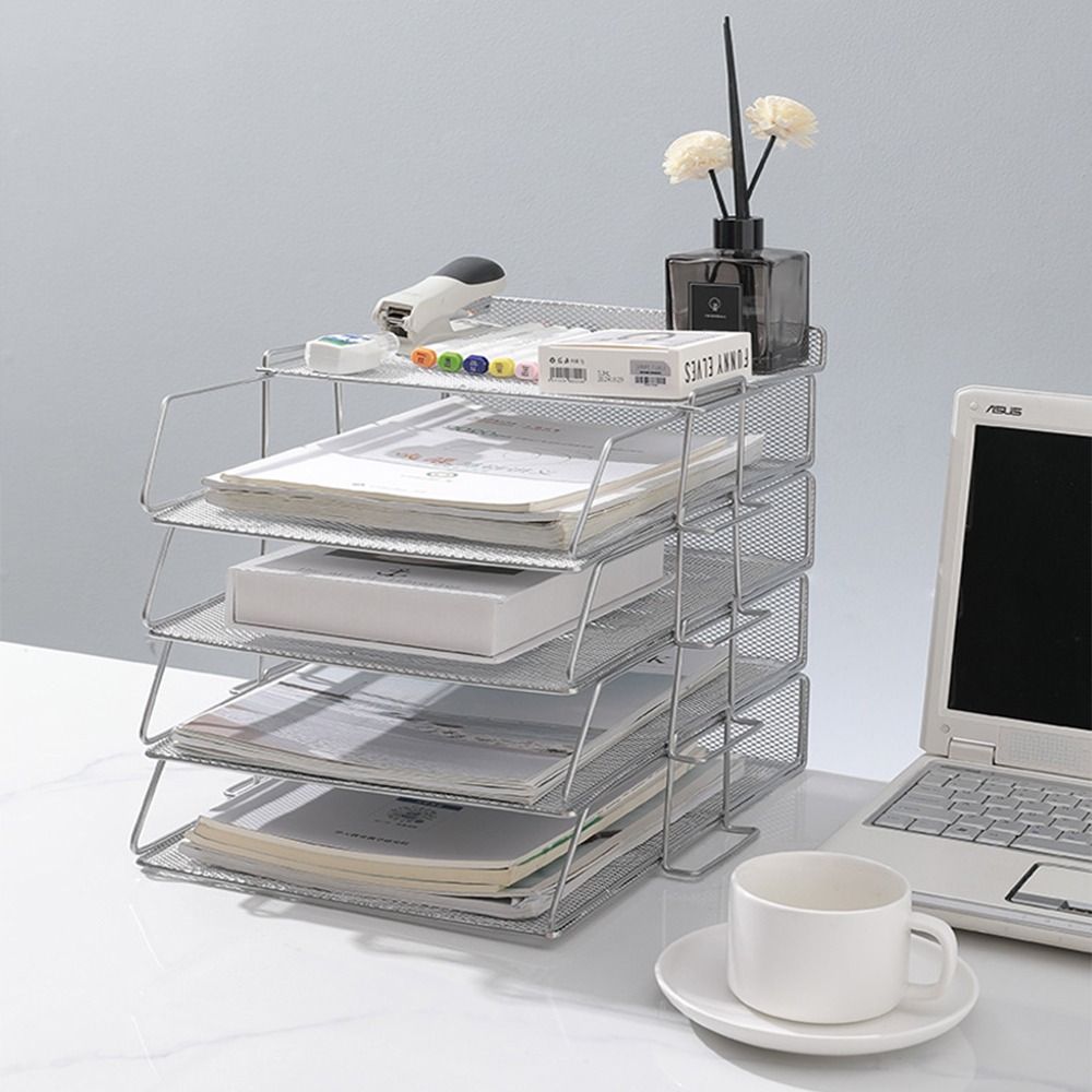 Moderner Desktop-Organizer Sta – Desktop Filing Tray Bewertung und Preis