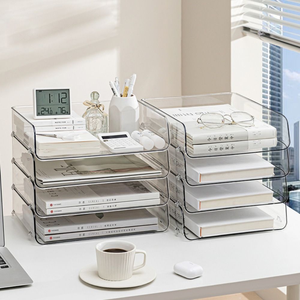 Transparente Desktop-Datei abl – Desktop Filing Tray Bewertung und Preis